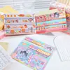 Organizador de Pixel Livro de Adesivos Criativos Adesivos de Desenho Animado Guka Adesivos Fofos Girly Material para Diário DIY Pacote para Atacado