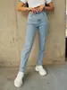 [Personalización de Jeans] Fábrica de Origen de Ropa OEM Personalización y Procesamiento en Lotes Pequeños Jeans para Mujer Transfronterizos