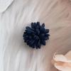 Versión coreana de tela de microfibra de 2.5 cm flor de margarita mijo accesorios para el cabello hechos a mano DIY accesorios para la ropa leggins calcetines accesorios