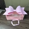 Caja de Pastel de Flores para el Día de la Madre, Caja de Regalo Transparente de Moda para Pastel Sorpresa con Lazo, Caja de Flores Frutales