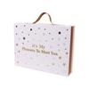 Caja de Regalo para Bufanda al Por Mayor Caja con Tapa Abatible Creativa Tridimensional en Forma de Corazón Caja de Embalaje de Mano Caja de Regalo Contigo en Cada Paso del Camino