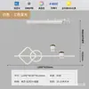 Nueva Lámpara de Techo Creativa para Sala de Estar, Moderna y Sencilla, Estilo Nórdico, Adecuada para Estudio y Dormitorio, Lámparas de Iluminación Zhongshan