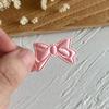 Asas de anjo de pelúcia Tecido Orelhas Fita Arco Decoração Lace Bordado Pano Adesivo Feito à Mão DIY Material