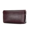 Maronte Cadeado de Senha Novo Cabeça de Bolsa Camada Superior Couro de Vaca Vintage Masculina Grande Capacidade Bolsa para Celular Bolsa Clutch de Negócios