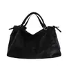 Bolso Personalizado de Color Sólido Estilo Coreano para Mujer, Gran Capacidad, Bolso de Hombro Cruzado de Moda y con Textura, Bolso de Mano Casual