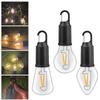 Luz Cálida de Fábrica al Aire Libre para Tienda de Campaña, Luz de Camping, Luz Ambiental, Puesto de Mercado Nocturno, Nueva Luz de Bombilla Recargable