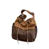 Bolsa de Trabalho Estilo Japonês, Versão Coreana, Bolsa de Ombro Transversal Versátil Casual de Nicho para Estudantes, Bolsa Grande Retro de Grande Capacidade