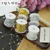 Accesorios de Empaque de Regalo con Cadena de Perlas y Flores Transfronterizos Decoración con Atmósfera Floral Materiales de Perlas con Borlas para Estilismo DIY