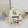 Nova Bolsa Infantil 2025 Mochila Estampada de Grande Capacidade Ultra Leve Desenho Animado Moda Jardim de Infância Mochila de Desenho Animado