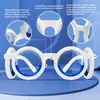 Gafas Antivértigo Gafas para Mareo por Movimiento, Alivian el Mareo en Coche y Mar, Gafas sin Lente Líquida para Adultos o Niños