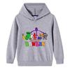 Suéter con capucha de algodón para niños y niñas, chaqueta informal de manga larga para primavera y otoño de 2023