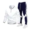 Conjunto de Sudadera Deportiva Juvenil 2024 con Estampado Patchwork y Pantalones Deportivos, Logo Personalizable, Envío Directo de una Pieza para Niños
