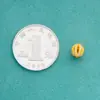 Plata de Ley S925 7mm Zirconia Incrustada Calado Bola Perlas Sandía Perlas Espaciadoras Hecho a Mano DIY Pulsera Collar Joyería Perlas Sueltas