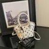 2026 Verano Nuevo Diseño de Lunares Bolso Cubo de Mano con Correa al Hombro Moda para el Trabajo Estilo Occidental Informal Bolso de Hombro