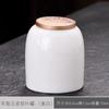 Latas de Té de Porcelana Jade Motat Tarro Sellado Tarro de Almacenamiento Accesorios para Ceremonia del Té tamaño pequeño Portátil Caja de Almacenamiento de Té a Prueba de Humedad Hogar
