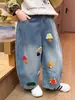 Pantalones para Niñas 2026 Nuevo Primavera y Otoño Jeans Casuales para Niñas y Bebés, Tipo A