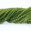 Cuentas de Cristal Imitación Jade Ágata Verde Sueltas Color Ágata Roja Espaciadores para Pulseras Accesorios para Joyería Hechos a Mano DIY Venta al por Mayor