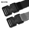 Cinturón de Lona de Alta Elasticidad Baluma Cinturón Táctico de Nailon para Hombre Cinturón de Hebilla de Moda Cinturón Versátil para Pantalones
