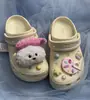 Acessórios para sapatos de caverna acessórios para chinelos chinelos com fecho DIY chinelos fofos removíveis criativos acessórios decorativos tridimensionais fivela