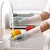 Guantes de Cocina para Lavar Platos Guantes de Goma Domésticos Guantes de Goma Impermeables a Prueba de Ganchos Duraderos Guantes Domésticos