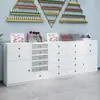 Armário de Exposição para Salão de Unhas, Armário de Armazenamento de Esmaltes, Armário de Armazenamento de Esmaltes em Gel Tipo Gaveta, Armário de Chão para Salão de Unhas, Armário de Parede
