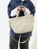 Bolso de Pana para Mujer 2025 Nueva Moda Bolso de Hombro Cruzado Versátil Simple Gran Capacidad Bolso Tote