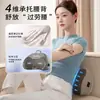 Almohada de masaje japonesa hecha a medida, diseñada tanto para masaje lumbar como cervical, un cojín de masaje de doble propósito para la cintura y el cuello, y un dispositivo de masaje para el cuello