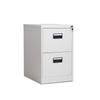 Gabinete de Archivo de Acero A4 con Cajones Móviles con Cerradura Gabinete Bajo para Oficina
