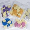 Fábrica en stock arena para pulir pies negra bolsa de 25 mm 50 piezas de color piel muerta arena para pulir pies arena para callos