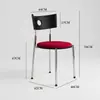 Silla de Comedor Nórdica Vintage de Madera Maciza para el Hogar Berg, Mesa y Sillas de Comedor de Diseñador Minimalistas Modernas de Moda, Estilo Retro Francés