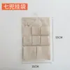 Bolsa de almacenamiento bolsa colgante bolsa colgante de pared para dormitorio bolsa de almacenamiento detrás de la puerta escritorio armario bolsas calcetines artículos varios bolsillo colgante de tela