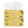 Papel de Seda Qingfeng Edição Dourada, 3 Folhas, 120 Folhas, Pacote Grande, Papel de Seda Doméstico, Guardanapos de Polpa de Madeira Original