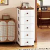 Nuevo mueble de almacenamiento con cajones de 25 cm de ancho, mueble de almacenamiento estrecho multicapa para cocina y baño