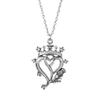 Suministro transfronterizo AliExpress Personalidad Retro Campo de batalla antiguo Legendario Colgante de joyería Collar de cardo escocés nórdico