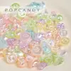 Efecto Perlado Acrílico Mezclado Cuentas DIY Pulsera Hecha a Mano Casera Material para Collar Cadena de Teléfono Móvil Accesorios de Joyería