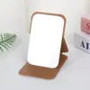 Espejo de Maquillaje Portátil Plegable Mini de Viaje Espejo para Retoques Espejo Plegable para Dormitorio de Estudiantes Espejo Mini de Mano