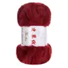 Hilo de Peluche Grueso, Hilo de Lana de Peluche, Gorro de Visón de Pelo Largo, Bufanda Tejida a Mano, Kit de Materiales DIY Hecho a Mano