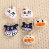 Venta al por menor de accesorios para ropa infantil de dibujos animados japoneses y coreanos, cuerda para el pelo, productos semiacabados, algodón 100%, cabeza de animal, fabricantes, venta al por mayor