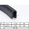 Tira de Sellado de Marco en Forma de U Tira de Borde de Goma Marco de Puente de Chapa Metálica Tira de Clip Protectora de Borde Decorativa Anti-Corte
