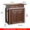 Nueva Mesa de Entrada Estilo Chino Mesa de Ofrenda Bodhisattva Mesa de Adoración Buda Mesa de Adoración Madera Maciza Gabinete Mesa Divina para Caja de Incienso Santuario Sencillo Cerca