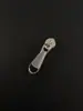 N.º de venta al por mayor al contado. 3 Cabezales de cremallera de nailon Cabezales de cremallera de metal de aleación de zinc Accesorios para equipaje Cremallera Tirador de cremallera