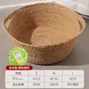 Ninho de Gato de Rattan para Todas as Estações, Acessórios de Gato Trançados de Verão, Tapete de Dormir, Casinha, Cama para Animal de Estimação, Ninho Seguro