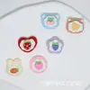 Lindos Accesorios de Resina de Frutas Fresa Uva Cereza Pasador Abanico Funda para Teléfono Móvil Hebilla para Agujero de Zapato Joyería