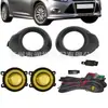 Adecuado para Ford Focus 12-14 Focus Conjunto de Ensamblaje de Luz Antiniebla Delantera Halógena/LED Lámpara de Iluminación para Parachoques