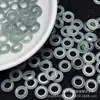 Jadeíta Birmana Natural Grado A 9mm cuentas sueltas redondas al por mayor DIY pulsera de joyería de jade pendiente botón accesorios