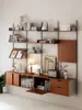 Vitsoe606 Painel Perfurado Prateleira de Armazenamento de Parede Prateleira Multifuncional de Armazenamento Estilo Vintage Trilho de Parede Estante de Livros