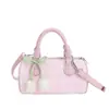 Bolsa Cilíndrica Xadrez Estilo Coreano para Mulheres Verão 2026 Nova Moda Pequena Fresca Bolsa de Ombro Único Transversal Bolsa Almofada de Alta Qualidade