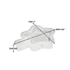 Mono DIY Resina Epoxi Corazón Estrella Varita de Arena Movediza Colgante Decorativo de Llavero de Arena Movediza Molde de Silicona Al por Mayor