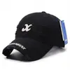 Gorra de béisbol con letras bordadas para hombre y mujer, ideal para actividades al aire libre, protección solar, viajes y cualquier ocasión.