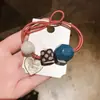 Ins Faixa de Cabelo Colorida com Frutas Feminina Menina Fofa Faixa para Couro Cabeludo Faixa de Cabelo Alta Elasticidade Couro Grosso Conjunto Corda de Cabelo Novo Estilo